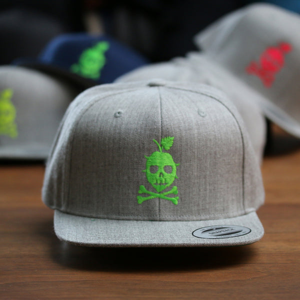 THE LOGO Snapback (Neon Green)