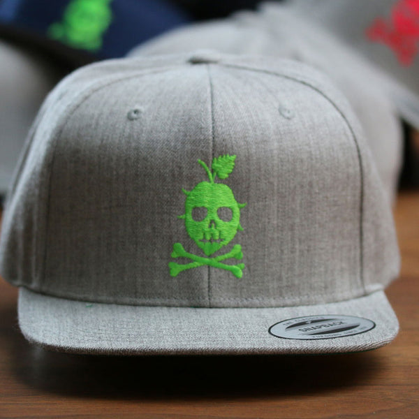 THE LOGO Snapback (Neon Green)