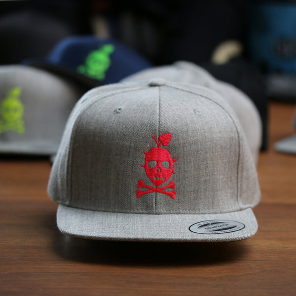 THE LOGO Snapback (Neon Pink)