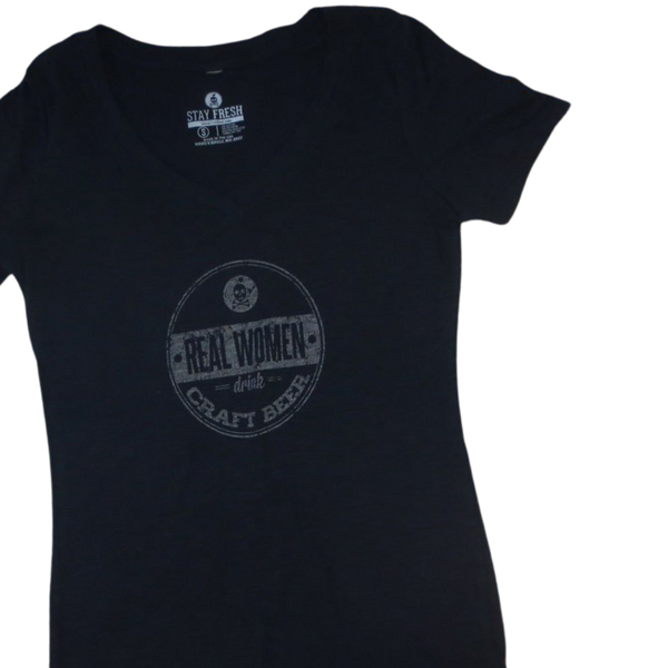 REAL WOMEN V-Neck Tee