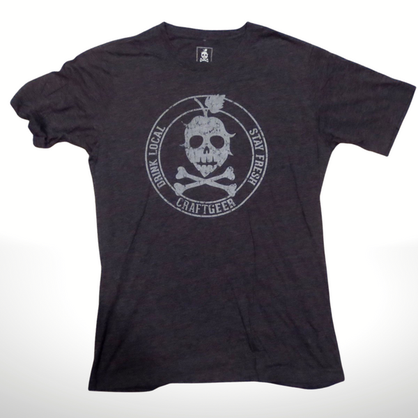 THE STAMP TEE (Charcoal)