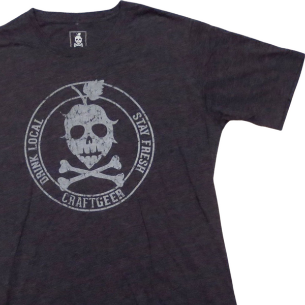THE STAMP TEE (Charcoal)