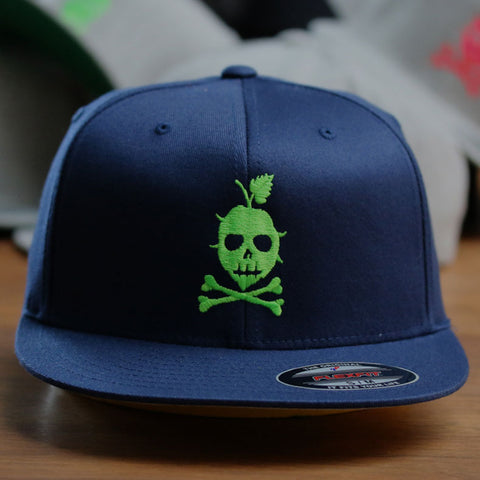THE LOCAL CAP (Navy and Neon Green)
